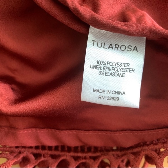 Tularosa Cannes Crochet Lace Long Sleeve Top - Picture 11 of 13